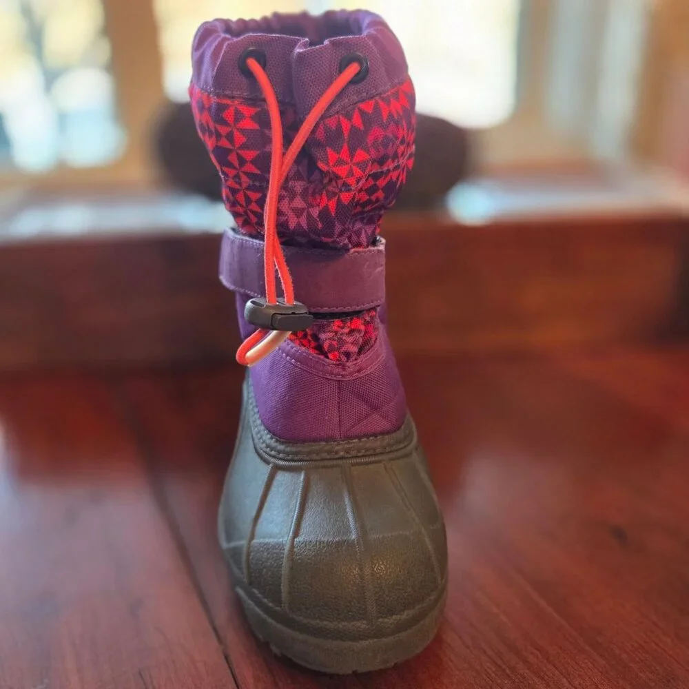 Girls Columbia Powderbug Boots Size 13